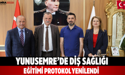 Yunusemre’de Diş Sağlığı Eğitimi Protokol Yenilendi,