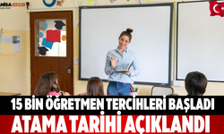 15 Bin Öğretmen Tercihleri Başladı Atama Tarihi Açıklandı