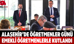 Alaşehir’de Öğretmenler Günü Emekli Öğretmenlerle Kutlandı