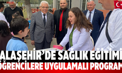 Alaşehir’de Sağlık Eğitimi Öğrencilere Uygulamalı Program