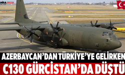 Azerbaycan’dan Türkiye’ye Gelirken C130 Gürcistan’da Düştü