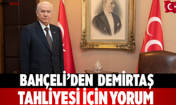 Bahçeli’den  Demirtaş tahliyesi için yorum