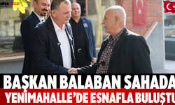 Başkan Balaban Sahada Yenimahalle’de Esnafla Buluştu