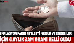 Enflasyon Farkı Netleşti Memur ve emekliler zam oranı