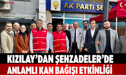 Kızılay’dan Şehzadeler’de anlamlı kan bağışı etkinliği
