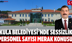 Kula Belediyesi’nde sessizlik personel sayısı merak konusu