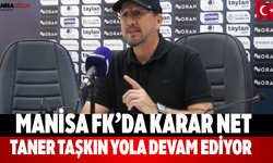 Manisa FK’da karar net Taner Taşkın yola devam ediyor