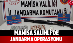 Manisa Salihli’de jandarma operasyonu