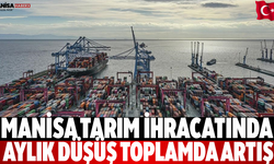 Manisa Tarım İhracatında Aylık Düşüş Toplamda Artış
