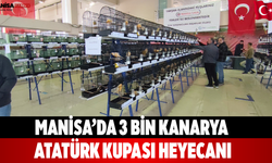 Manisa’da 3 Bin Kanarya Atatürk Kupası Heyecanı