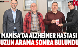 Manisa’da Alzheimer Hastası Uzun Arama Sonra Bulundu