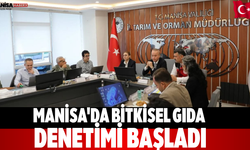 Manisa'da Bitkisel Gıda Denetimi Başladı