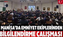 Manisa’da Emniyet Ekiplerinden bilgilendirme Çalışması