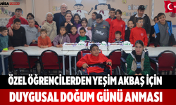 Özel Öğrencilerden Yeşim Akbaş İçin Duygusal Anma