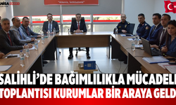 Salihli’de Bağımlılıkla Mücadele Toplantısı