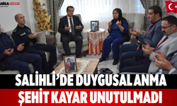 Salihli’de duygusal anma Şehit Kayar unutulmadı