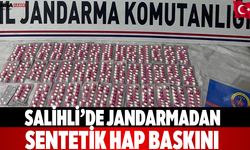 Salihli’de jandarmadan sentetik hap baskını
