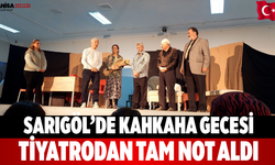 Sarıgöl’de kahkaha gecesi Tiyatrodan tam not aldı