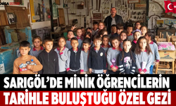 Sarıgöl’de Minik Öğrencilerin Tarihle Buluştuğu Özel Gezi