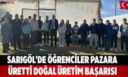 Sarıgöl'de Öğrenciler Pazara Üretti Doğal Üretim Başarısı
