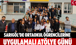 Sarıgöl’de ortaokul öğrencilerine uygulamalı atölye günü