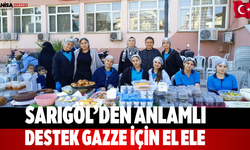 Sarıgöl’den anlamlı destek Gazze için el ele