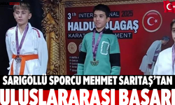 Sarıgöllü Sporcu Mehmet Sarıtaş’tan Uluslararası Başarı