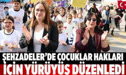 Şehzadeler’de Çocuklar Hakları İçin Yürüyüş Düzenledi