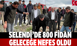 Selendi’de 800 Fidan Geleceğe Nefes Oldu