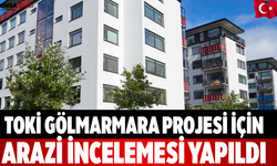 TOKİ Gölmarmara Projesi İçin Arazi İncelemesi Yapıldı