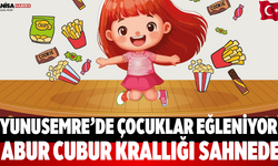 Yunusemre’de Çocuklar Eğleniyor Abur Cubur Krallığı Sahnede