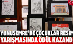Yunusemre’de çocuklar resim yarışmasında ödül kazandı