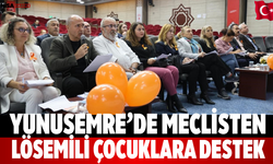 Yunusemre’de meclisten lösemili çocuklara destek