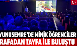 Yunusemre’de minik öğrenciler Rafadan Tayfa ile buluştu