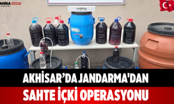 Akhisar’da Jandarma'dan Sahte İçki Operasyonu