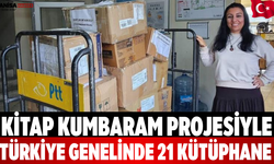 Kitap Kumbaram Projesiyle Türkiye Genelinde 21 Kütüphane