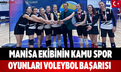 Manisa Ekibinin Kamu Spor Oyunları Voleybol Başarısı