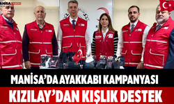 Manisa’da Ayakkabı Kampanyası Kızılay’dan Kışlık Destek