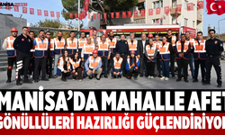 Manisa’da Mahalle Afet Gönüllüleri Hazırlığı Güçlendiriyor