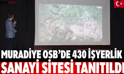 Muradiye OSB’de 430 İşyerlik Sanayi Sitesi Tanıtıldı