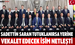 Sadettin Saran tutuklanırsa yerine vekalet edecek isim