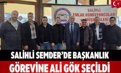 Salihli SEMDER’de Başkanlık Görevine Ali Gök Seçildi