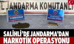 Salihli’de Jandarma'dan narkotik Operasyonu