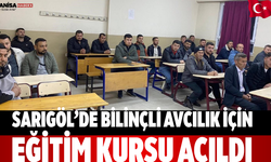 Sarıgöl’de bilinçli avcılık için eğitim kursu açıldı