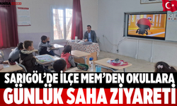 Sarıgöl’de İlçe MEM’den Okullara Günlük Saha Ziyareti