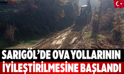 Sarıgöl’de ova yollarının iyileştirilmesine başlandı