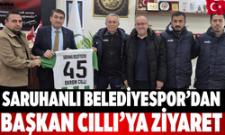 Saruhanlı Belediyespor’dan Başkan Cıllı’ya Ziyaret