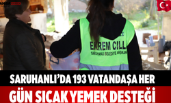 Saruhanlı’da 193 Vatandaşa Her Gün Sıcak Yemek Desteği