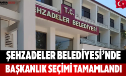 Şehzadeler Belediyesi’nde Başkanlık Seçimi Tamamlandı