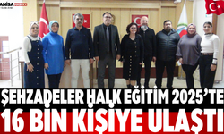 Şehzadeler Halk Eğitim 2025’te 16 Bin Kişiye Ulaştı